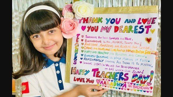 Aishwarya Rai Bachchan, daughter, Aaradhya,  Abhishek Bachchan, teachers day, Coronavirus