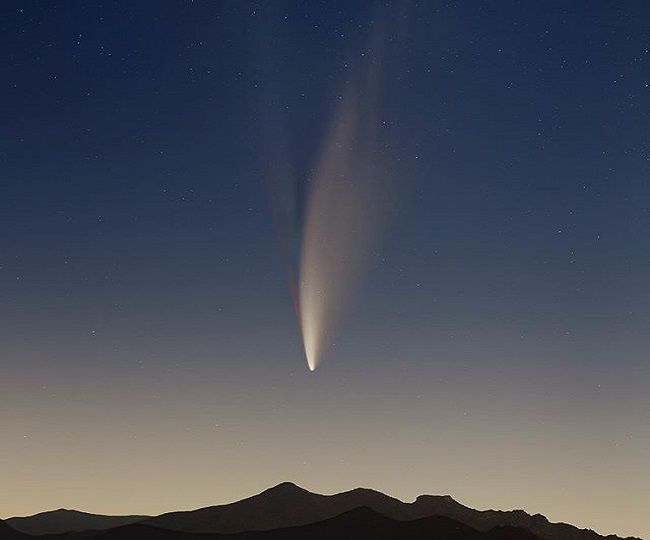 Ahmedabad and Rajkot, Comet Neowise, 7:48 pm, Gujarat Council of Science and Technology (GUJCOST), The International Space Station,  10-year-vintage Krishna Raval, four hundred kilometres