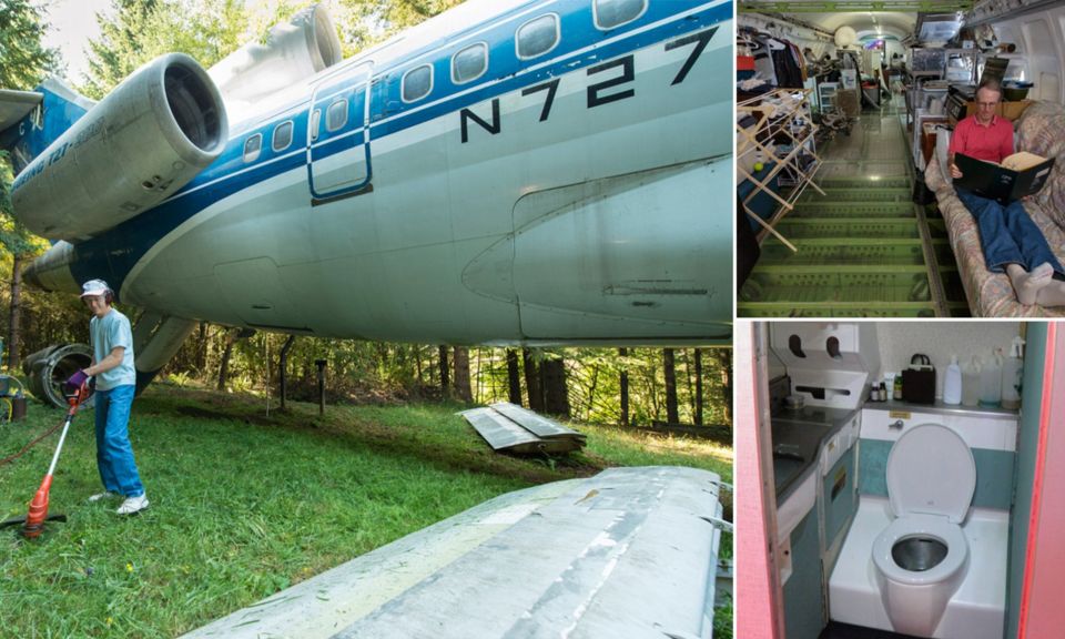 Innovative Idea for Plane Modifying, Plane Transform, Plane Home, Transformation of Plane