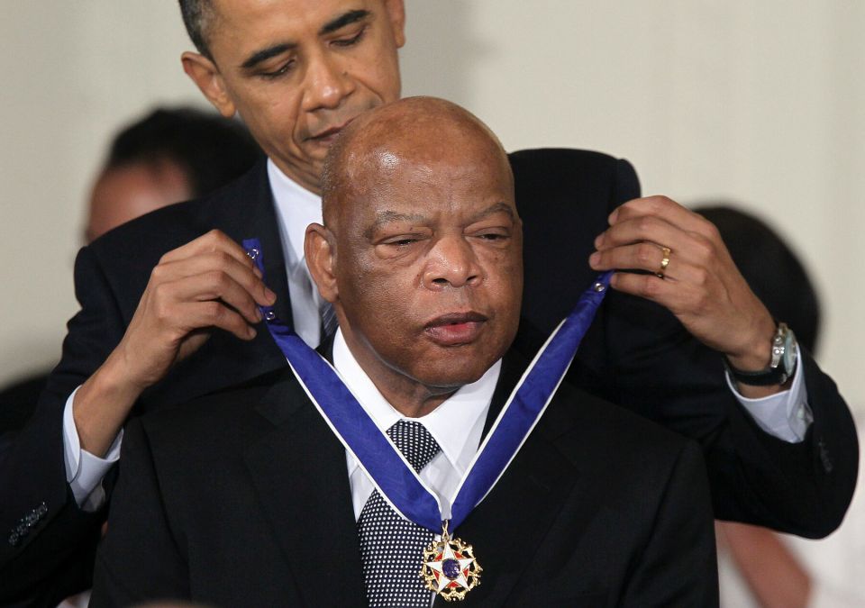 obama, John Lewis, American treasure, non-violent protests, Washington, Phillip Randolph, Whitney Young, Roy Wilkins obama, John Lewis, American treasure, non-violent protests, Washington, Phillip Randolph, Whitney Young, Roy Wilkins