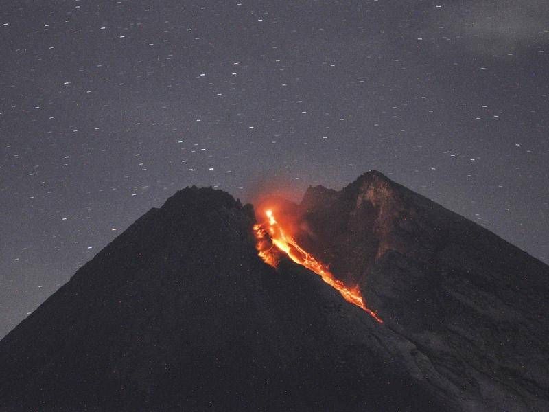 Indonesia, Merapi , magma , Java island, volcanoes Indonesia, Merapi , magma , Java island, volcanoes