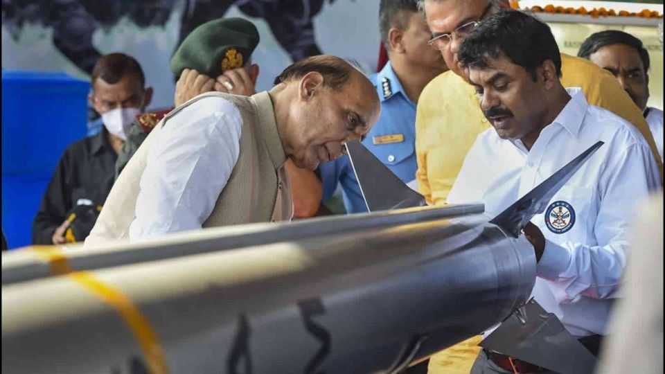 MRSAM Missile System, South China Sea, Minister , Rajnat Singh, Air Force