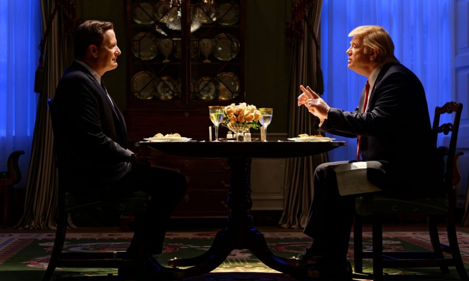 Brendan Gleeson,  First Trump TV Drama,  Jeff Daniels,  The Comey Rule,  Trump lobby