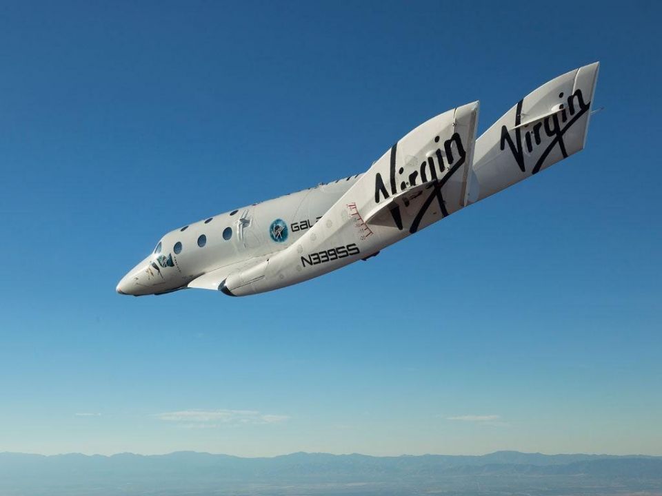 On board Virgin Galactic's tourist journey to space