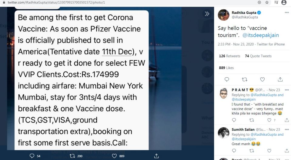 covid-19 vaccine, USA tourism , pfzire vaccine, December vaccine