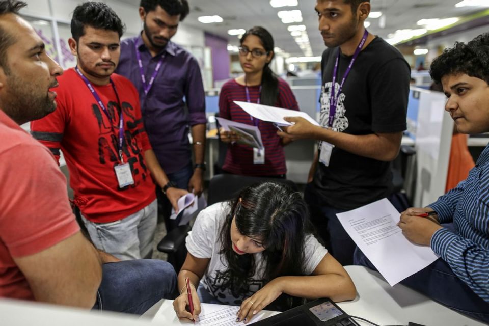 Employees, Brazil, Germany, Japan, Australia, India, Singapore, the UK, Microsoft's analysis cluster Employees, Brazil, Germany, Japan, Australia, India, Singapore, the UK, Microsoft's analysis cluster