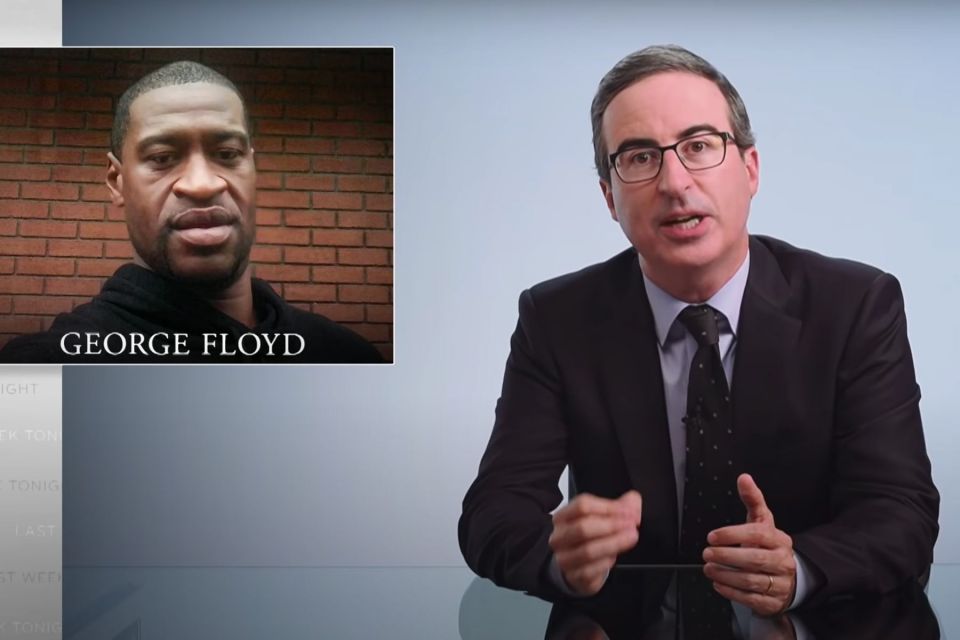 John Oliver, George Floyd's, Southern Strategy, Civil War, sluggish and rebellious John Oliver, George Floyd's, Southern Strategy, Civil War, sluggish and rebellious
