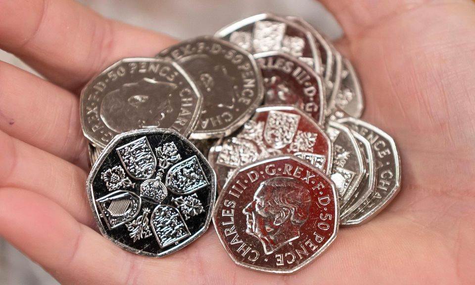 Special King Charles Coronation 50p coins issued, coins