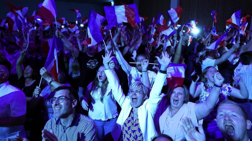 Far-Right Party Takes Lead in First Round of France&rsquo;s Parliamentary Election,  Far-Right Party ,  France&rsquo;s Parliamentary Election ,  Lead in First Round of France&rsquo;s Parliamentary Election , Parliamentary Election
