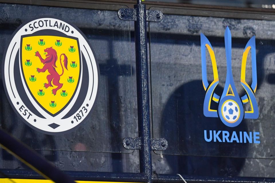Word, Football , Ukraine , Scotland , 3-1
