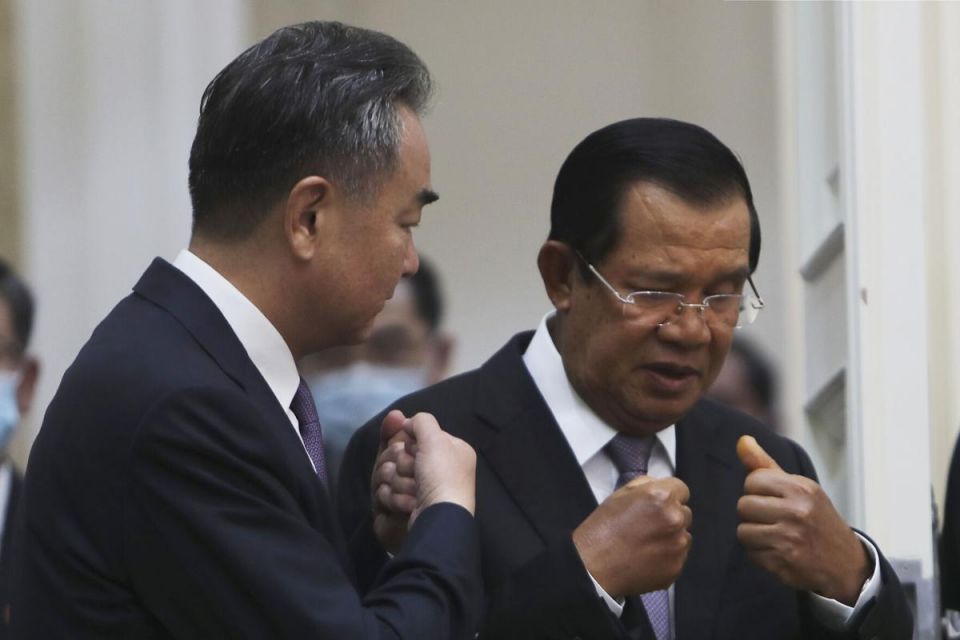 Cambodia,  Malaysia,  Laos and Thailand, Singapore, Beijing's