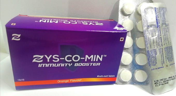 Zys-Co-Vir and Zys-Co-Min., Zystus Nutraceuticals Zys-Co-Vir and Zys-Co-Min., Zystus Nutraceuticals