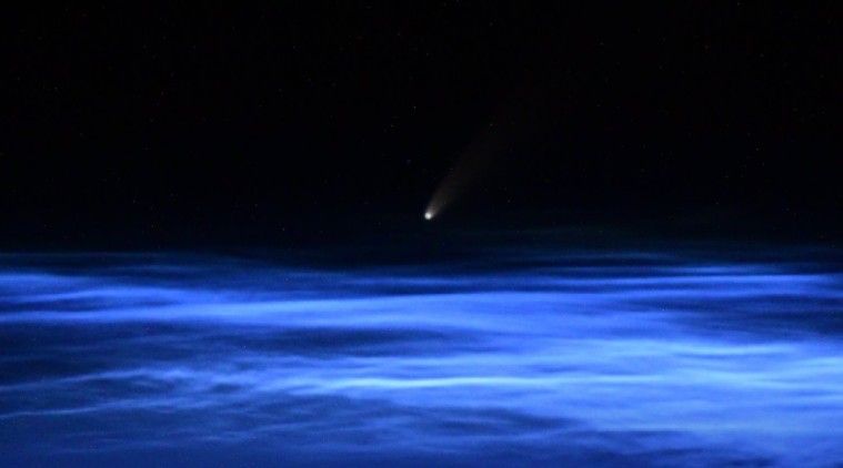 Comet NEOWISE, Tuesday morning, International Space Station, six-minute flyover tonight, 10:48 PM - 10:54 PM., telescope, binoculars, northwest, India, visible in Indian skies Comet NEOWISE, Tuesday morning, International Space Station, six-minute flyover tonight, 10:48 PM - 10:54 PM., telescope, binoculars, northwest, India, visible in Indian skies