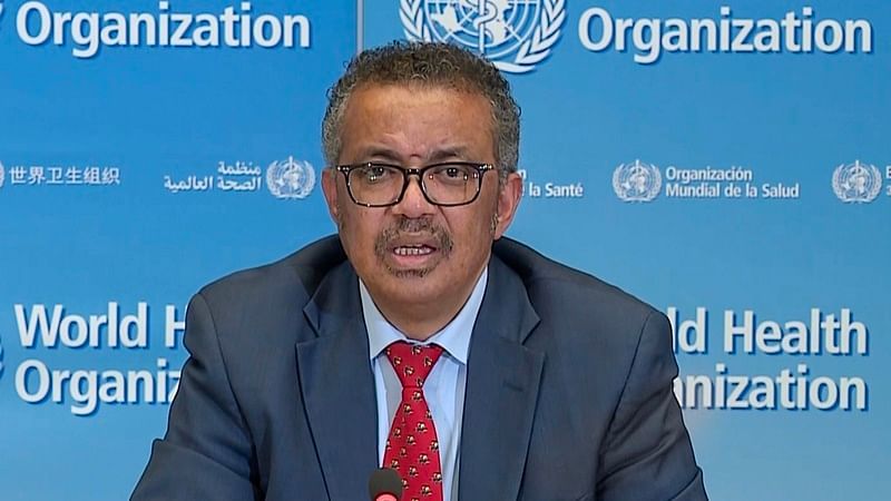 Johns Hopkins College, WHO ', Europe , WHO Chief Tedros , Tedros Adhanom Ghebreyesus