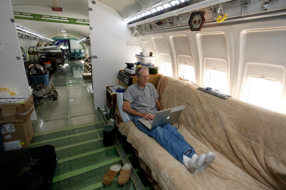 Innovative Idea for Plane Modifying, Plane Transform, Plane Home, Transformation of Plane