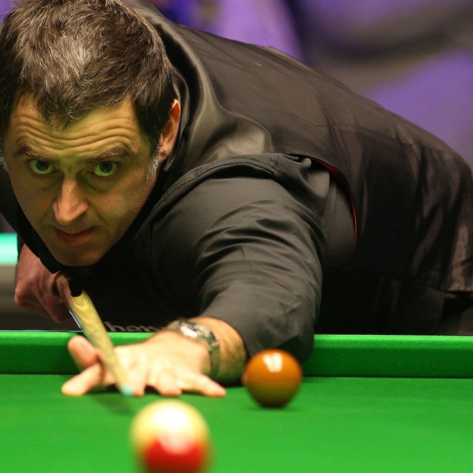 Ronnie O'Sullivan, Mark Allen, The Snooker Table., Snooker, Ronnie, Allen
