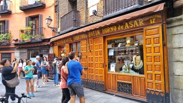 Restaurante Bot&iacute;n,  Guinness World Record,  Madrid,  Spain, coronavirus , established in 1725, Antonio Gonz&aacute;lez