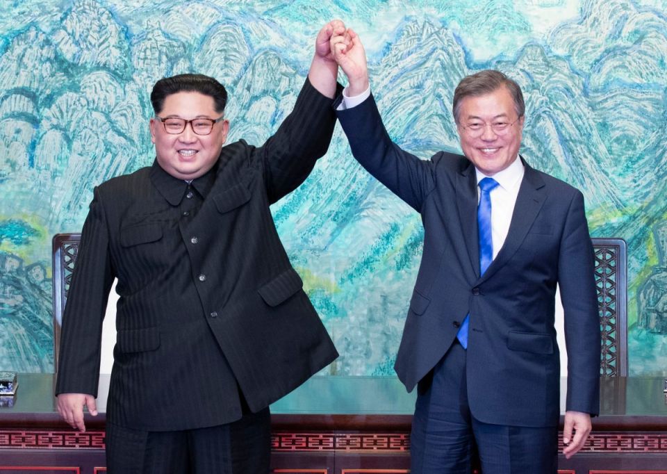 Moon Jae, Kim Jong Un., President, Court, Koreas