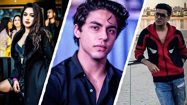 Moonmoon Dhamecha, Aryan Khan, Shah Rukh-Gauri's son ,  Nupur Sarika,  Mohawk Jaiswal,  Gromit Chopra,  Amit Singh