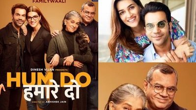 Ratna Pathak Shah,  Rajkumar Rao,  Kriti Senan,  Paresh Rawal, Hum Do Hamare Do