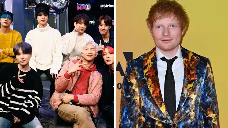 Ed Sheeran,  BTS , MTV EMA's Generation Change Award , Montero Award , brilliant