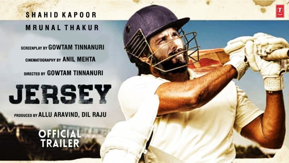 Trailer Released, Shahid Kapoor, Jersey, Movie, cricket