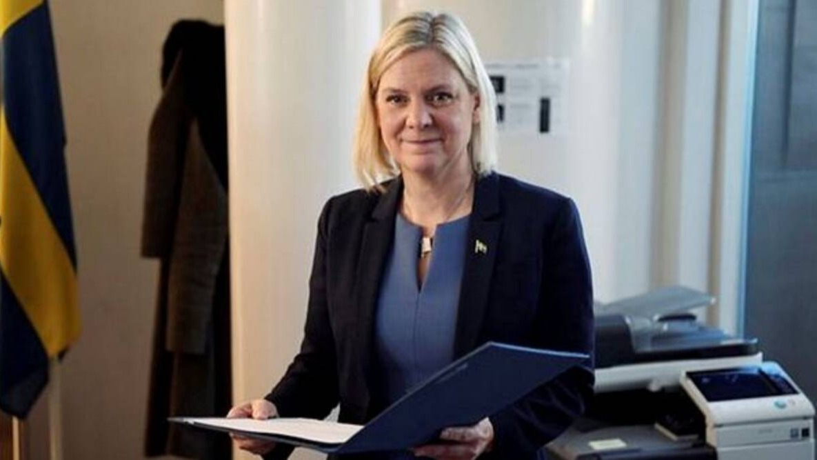 Magdalena Anderson,  Prime Minister,  Social Democratic Party,  Sweden, stepping down
