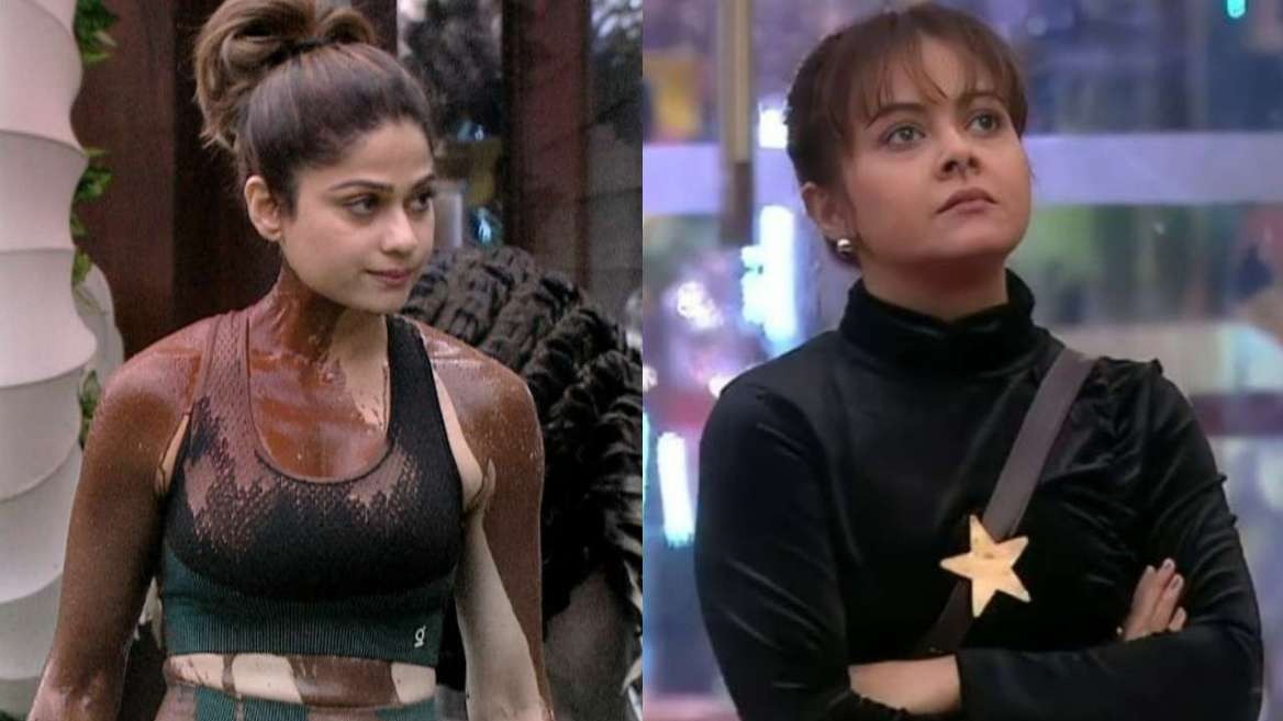 Shamita Shetty drops in fight ,  Devolina Bhattacharya,  Karan Kundra, Shamita Shetty, Biggboss15