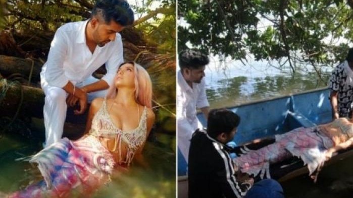 Nora Fatehi , Canada, 'Satyamev Jayate 2, stretcher on the set, singer