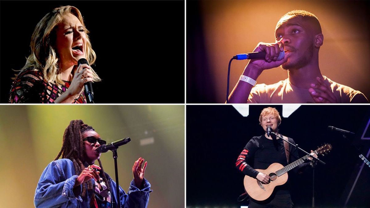 Ed Sheeran,  Adele,  Dave , gender-neutral award, British Awards