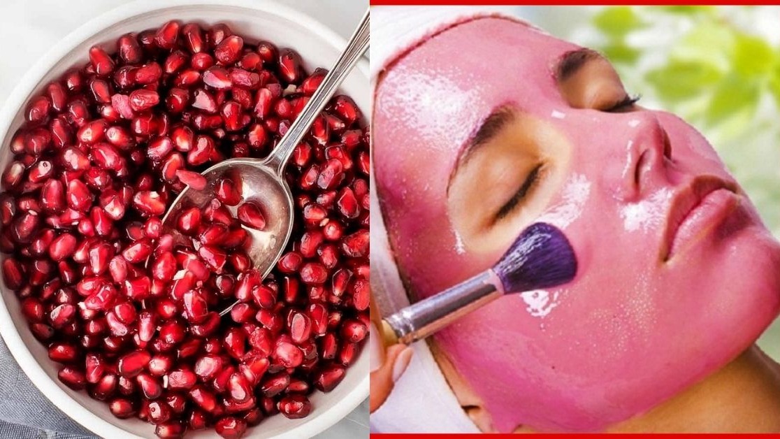 Pomegranate, Easy home remedies, Home remedies for Pomegranate, easy remedies of Pomegranate, Pomegranate and Rose Water, Yogurt and Pomegranate, Lemon and Pomegranate, Oatmeal and Pomegranate
