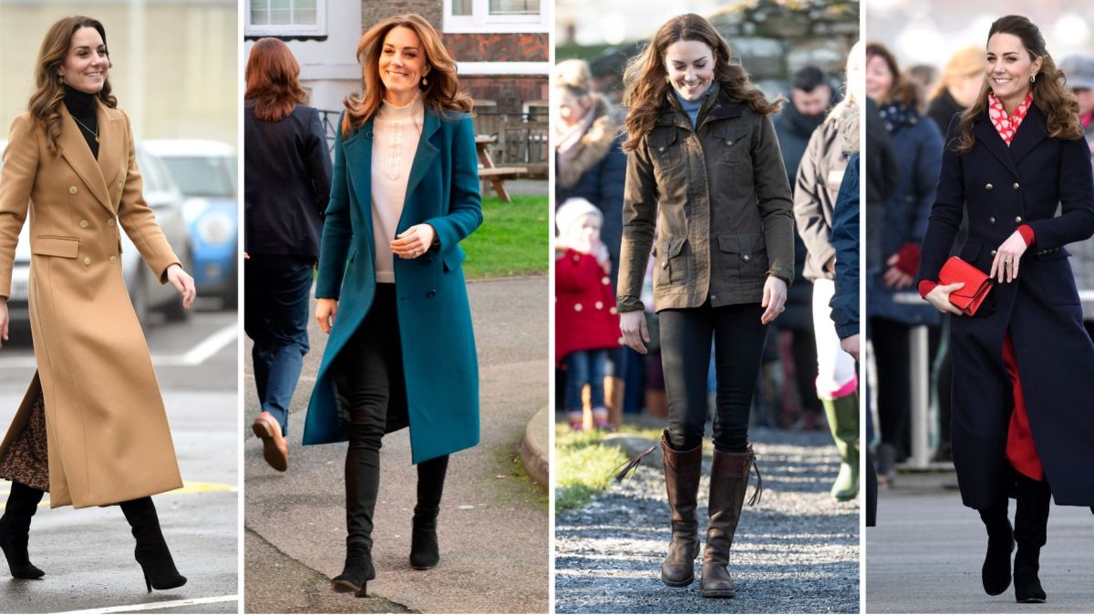 Middleton paid a visit to the London office,  Prince William,  Prince Harry,  Meghan Markle, block heel, Kate Middleton