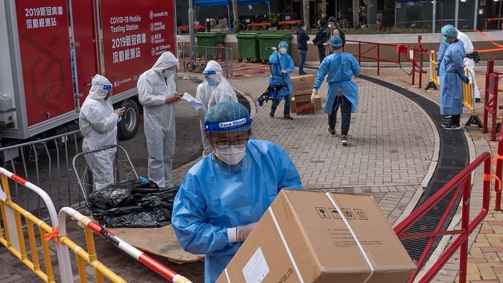 Hong Kong government,  Covid-19,  Hong Kong,  Carrie Lam,  Omicron Varaint