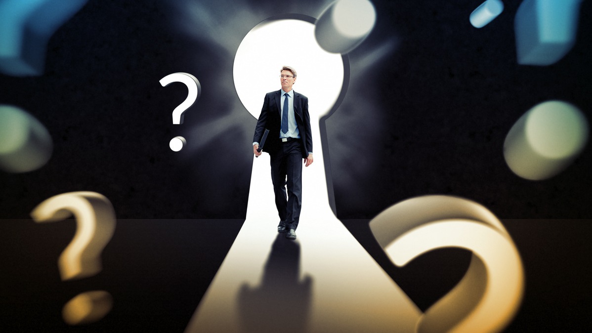 Questioning is the first step towards reality