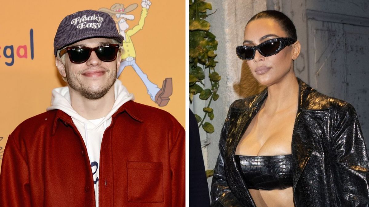 Kim Kardashian,  Pete Davidson,  The Kardashians,  Kanye West,  The Ellen Show