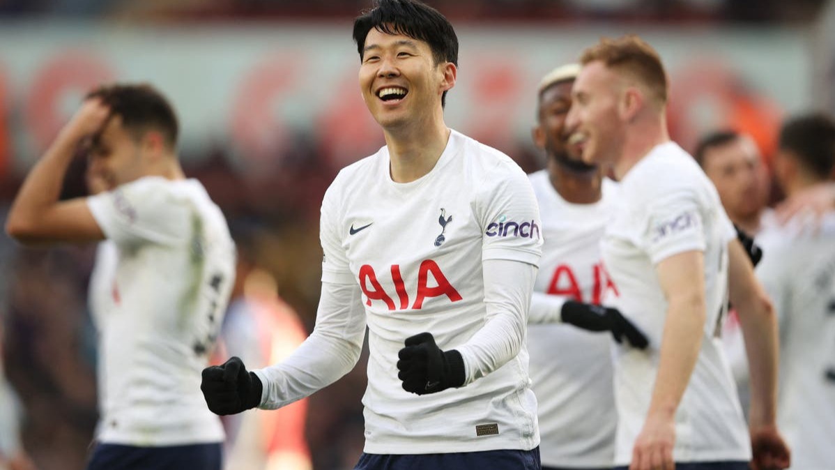 World , Football , Tottenham Hotspur , Aston Villa , Son