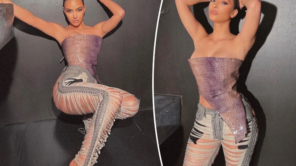 Odd Fashion, Kim , denim fabric, fashion, Kardashians , World