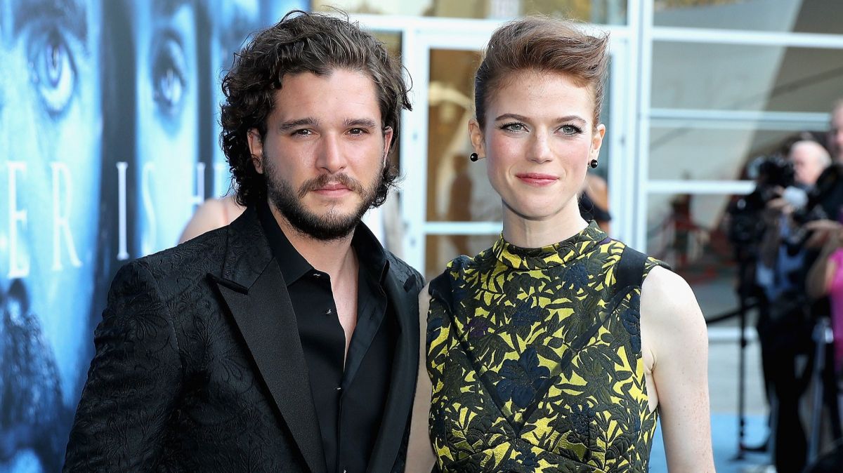 Rose Leslie , people, World, Harrington ,  husband Keith Harrington