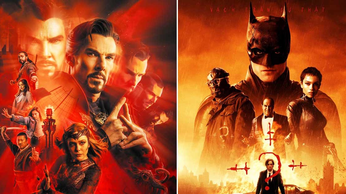 Doctor Strange in the Multiverse of Madness,  Marvel,  The Batman,  Aquaman,  Marvel Cinematic Universe