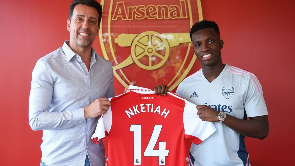 World , Football , Eddie Nketiah , Arsenal , fiver year deal