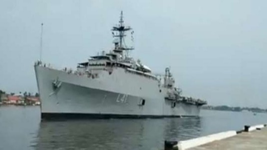 Operation Samudra Setu, Samudra Setu, INS, INS Jalashwa