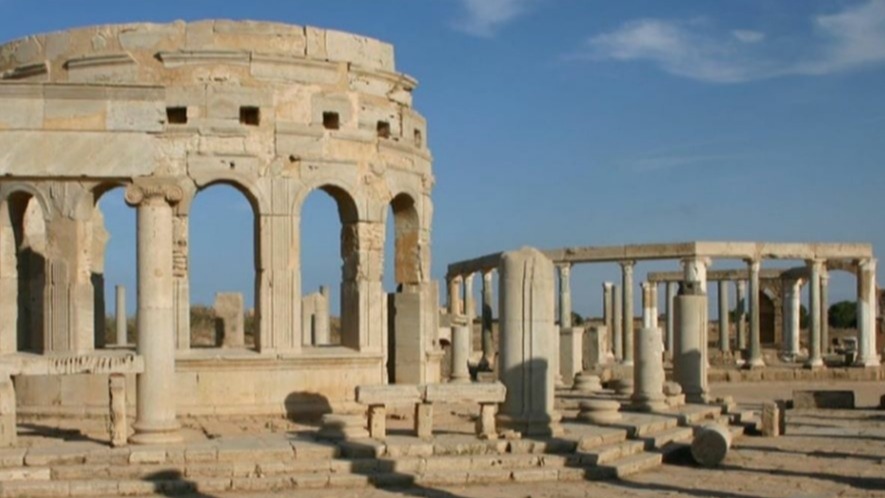 The Leptis Manga: specifically Macellum and later Roman city.