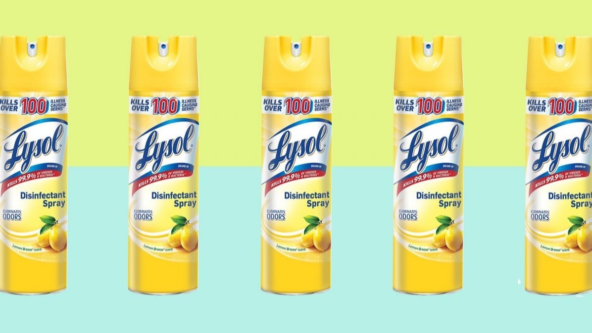 Lysol Disinfectant Spray, Reckitt Benckiser, DO NOT INJECT DISINFECTANTS AS CORONAVIRUS TREATMENT, covid-19, corona, corona virus, treatment , Trump, disinfectant cleaners