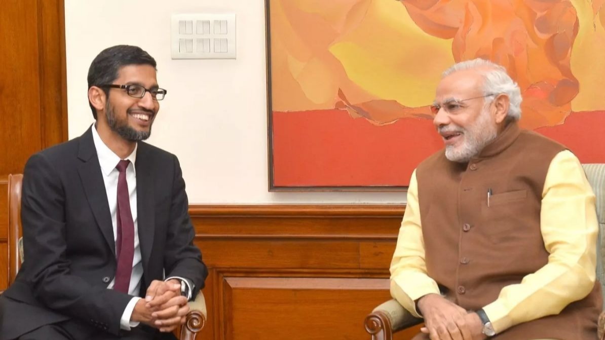 Atma Nirbhar Bharat, Prime Minister Narendra Modi , Google, Google CEO Sundar Pichai, PM Modi, TikTok ban, entrepreneurs, $10 billion, Android, 75 thousand crores