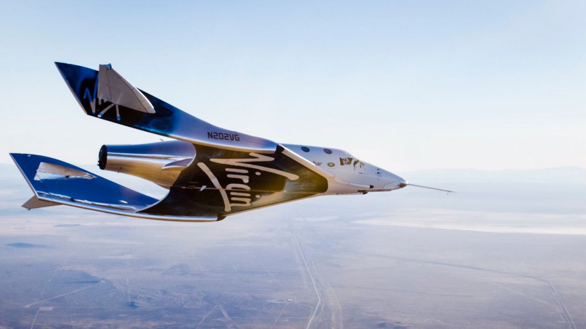 On board Virgin Galactic's tourist journey to space