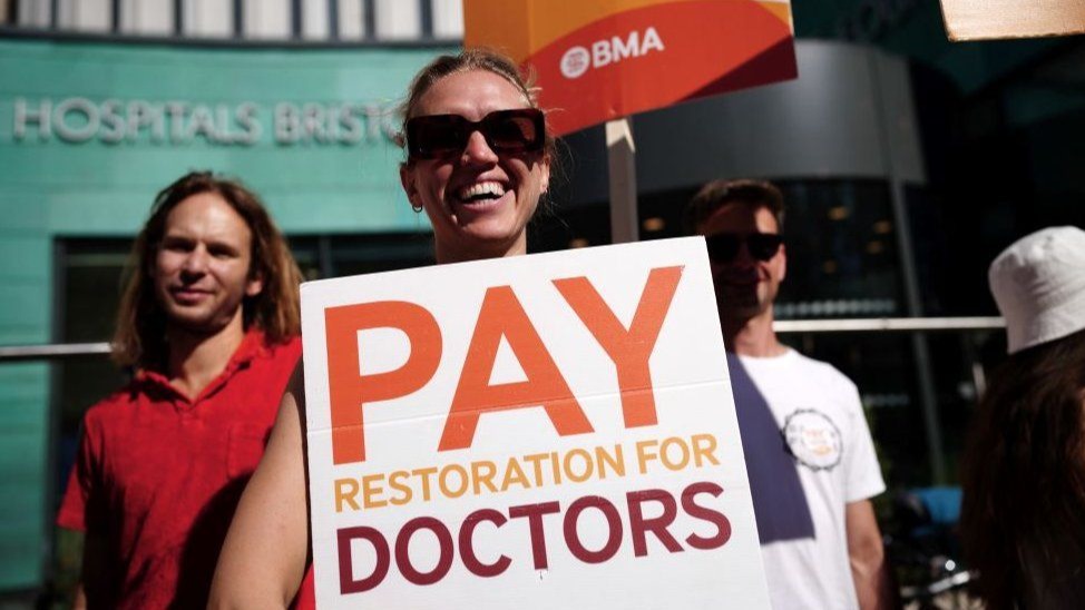 We can't take any more,  says NHS as doctors strike