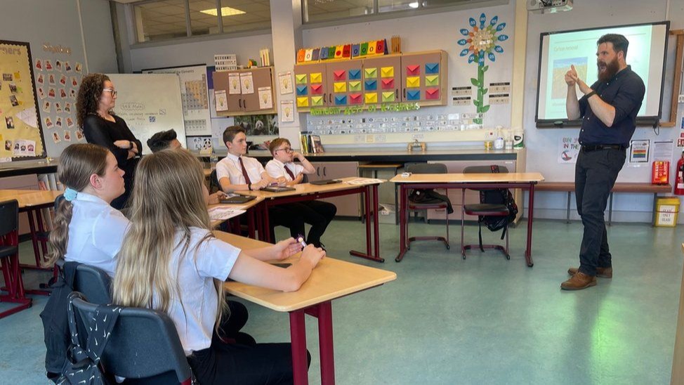 How is sign language adapting to climate change?