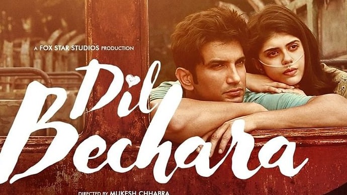 Sushant SIngh Rajput, SSR,  Sanjana Sanghi, Mukesh Chhabra, Dil Bechara, Disney+Hotstar, A.R. Rahman, movie review, Sushant, The Fault In Our Stars