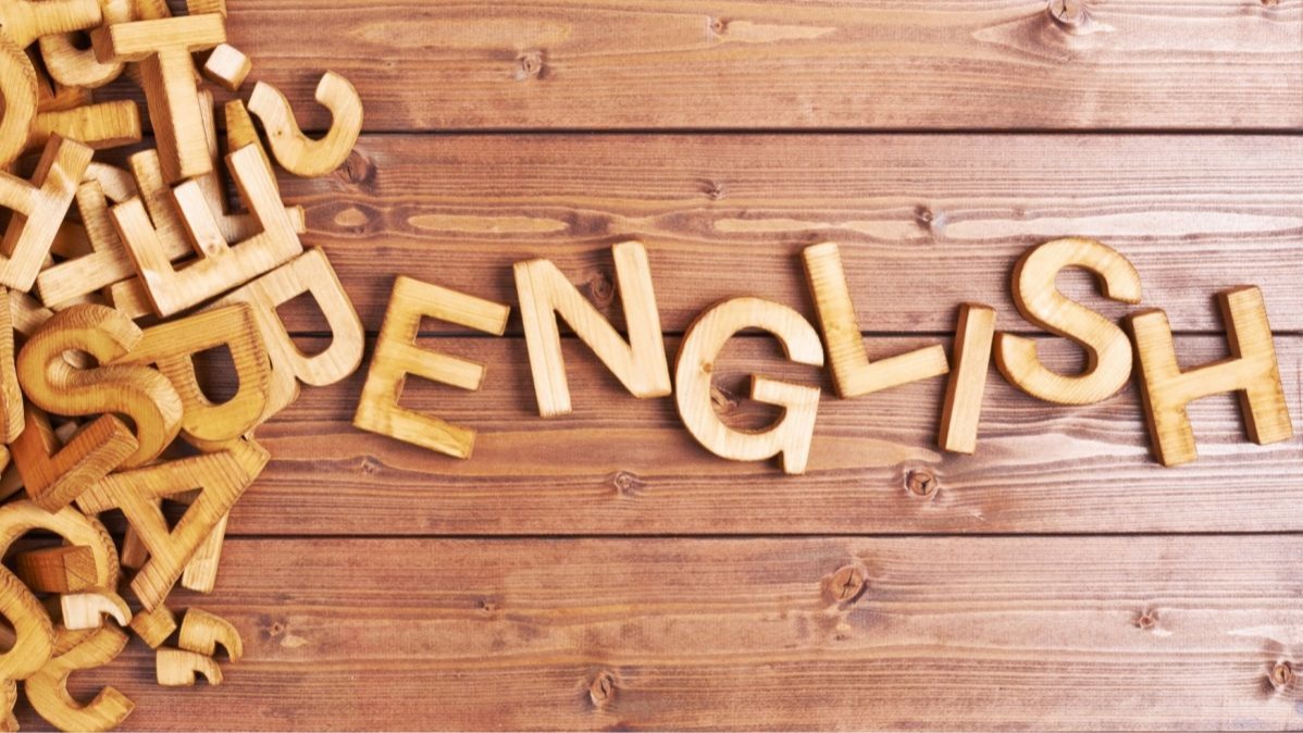 English, language, whole world