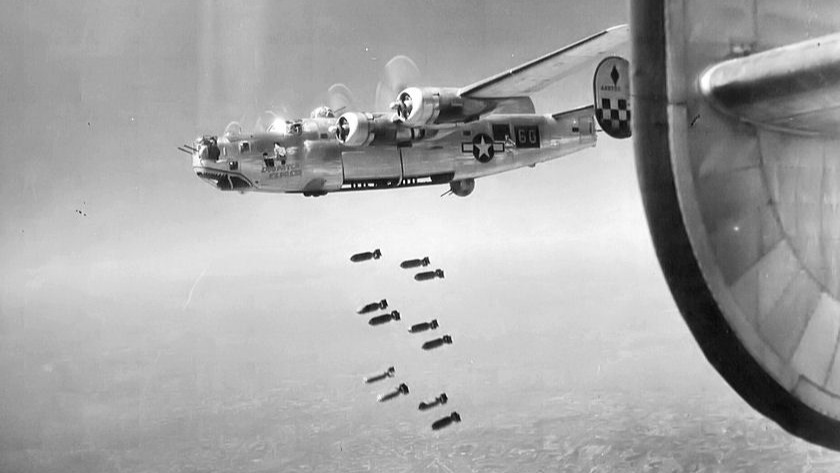 RAF, United States Army Air Forces , Germany, America, Allies Fight: Heavy Strategic Bombing Against Germany.